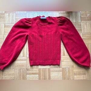 * SOLD Mango Red Sweater
